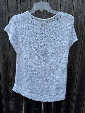 Jcrew Light Knit Boxy Tee - White
